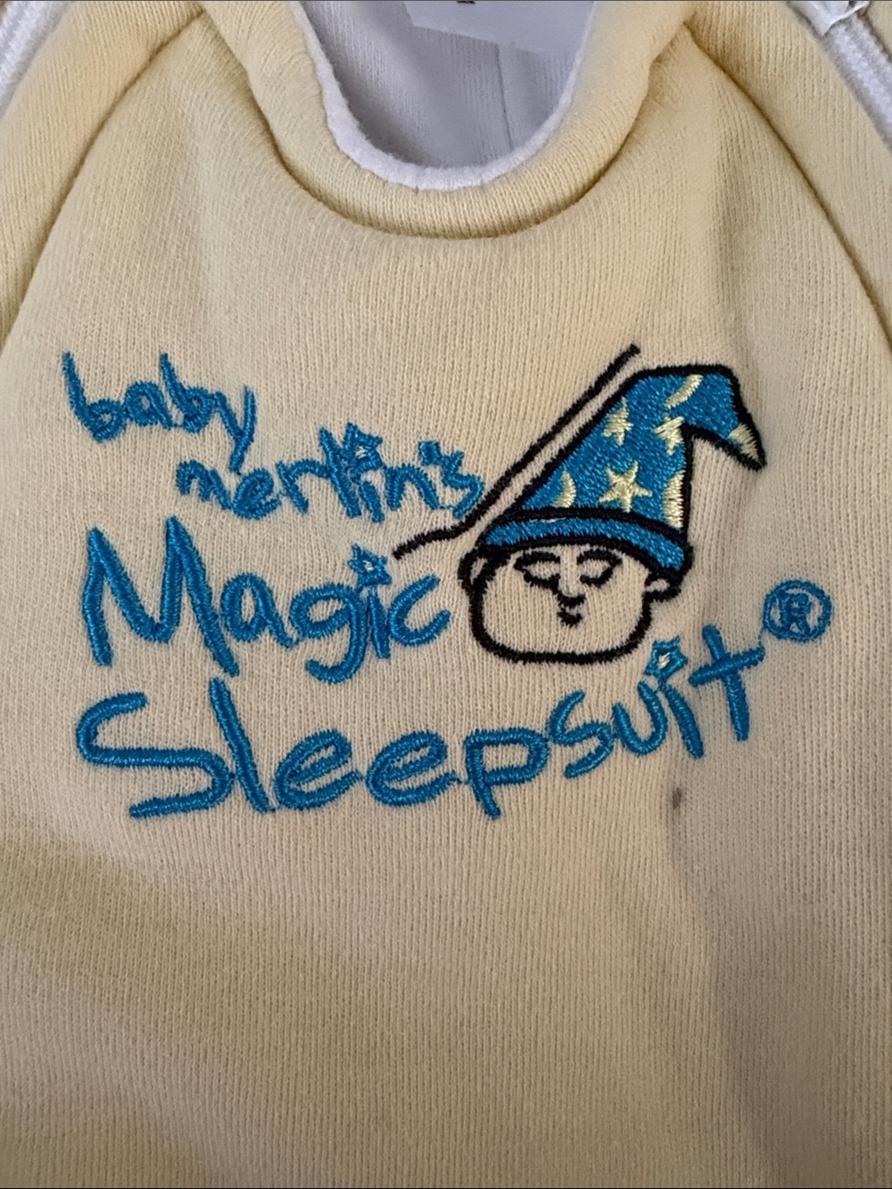 Baby Merlin’s magic sleep sack in Pale Yellow - Picture 2 of 6